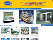 Tablet Screenshot of mereetech.com.vn